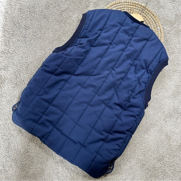 Barbour Men’s Quilted Vest Trekker Waistcoat Padded Country Gilet Navy Size S - Picture 4 of 16